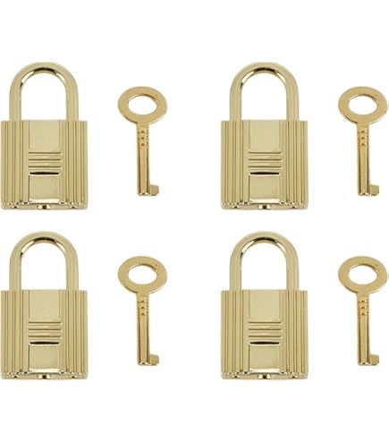 heyous 4pcs Zinc Alloy Archaize Padlocks Key Lock with Key for